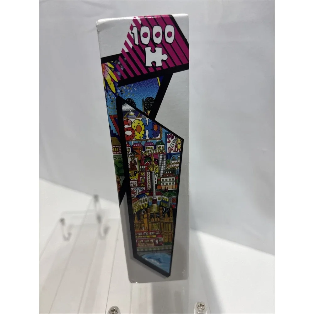 Sealed Charles Fazzino TCG Toys Big Apple 1000 The Lights Of London Pop Art